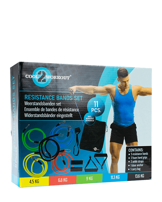 Cool2Workout Resistance band set